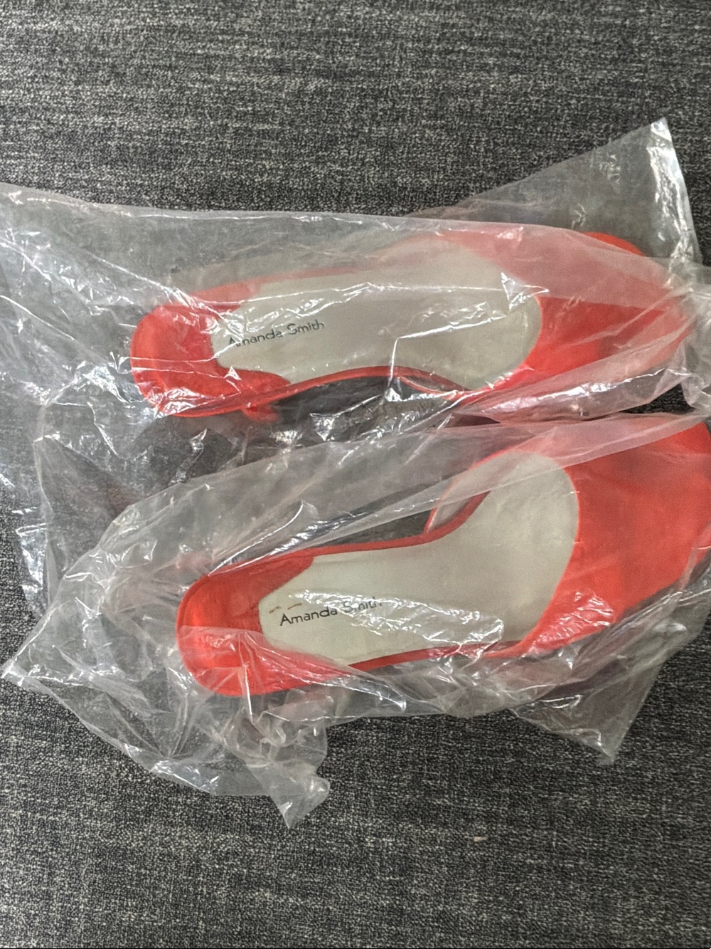 Amanda Smith Coral-Red Heels